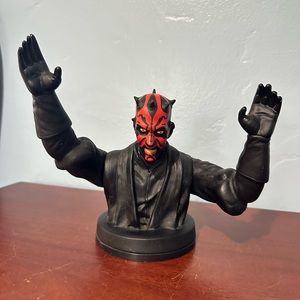 Star Wars Episode 1 Phantom Menace Darth Maul Drink Cup Topper ONLY 1999